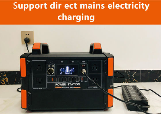 Station électrique à batterie au lithium Lifepo4 portable de 1000 W OEM