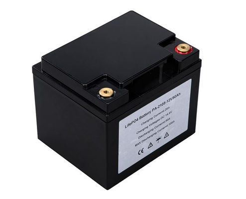 Cycle profond 12V 50AH Batterie de stockage d'énergie Lifepo4 Batterie au lithium