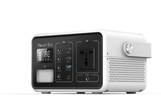 Génération de batterie au lithium de 200 W, centrale solaire portable générateur de stockage de batterie pour la maison